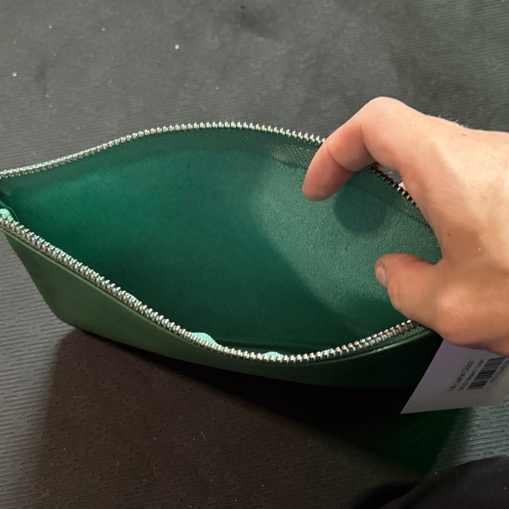 Eleish Van Breems Folly Green Leather Clutch - Picture 4 of 4
